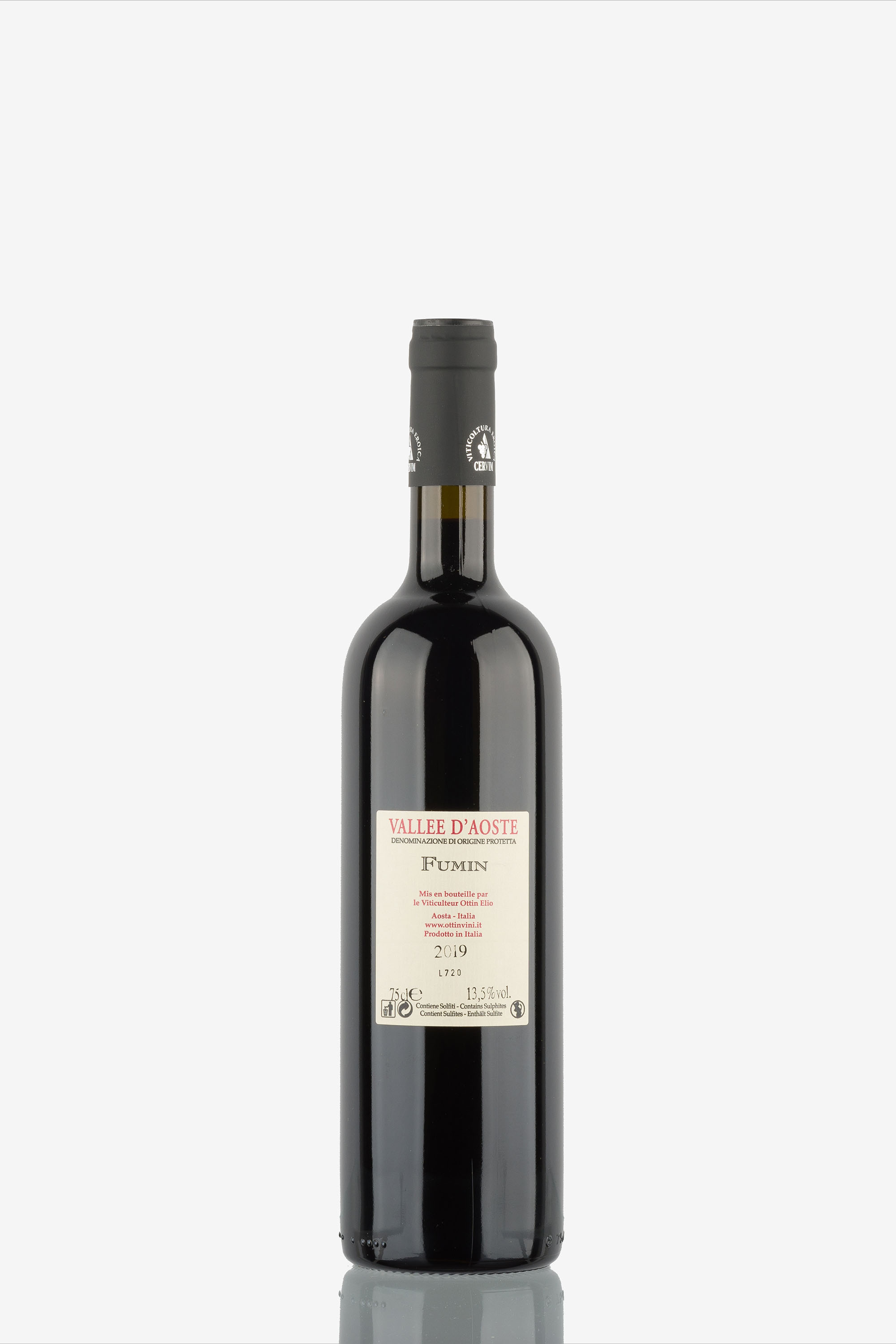 selected wine variant rear image