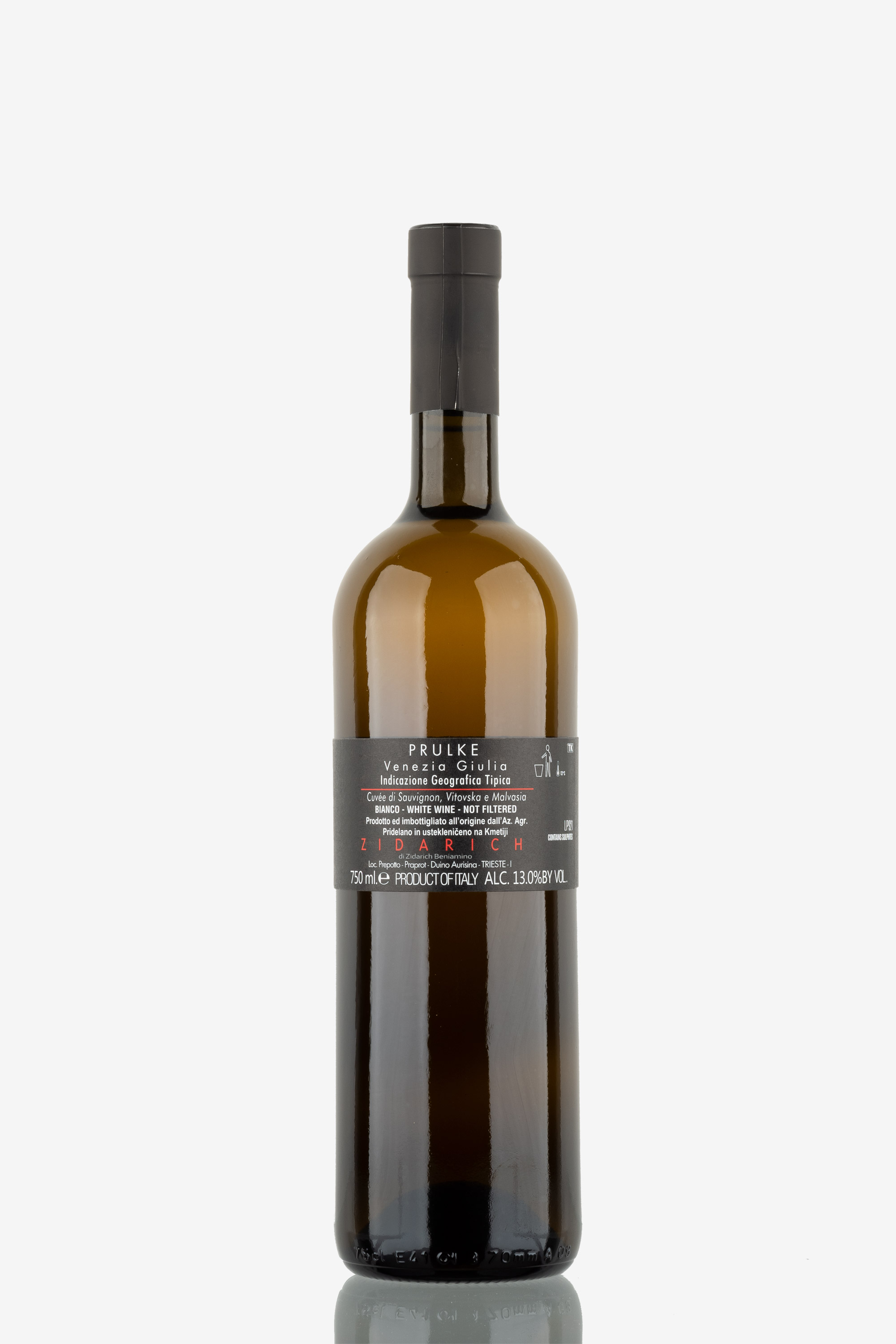 selected wine variant rear image