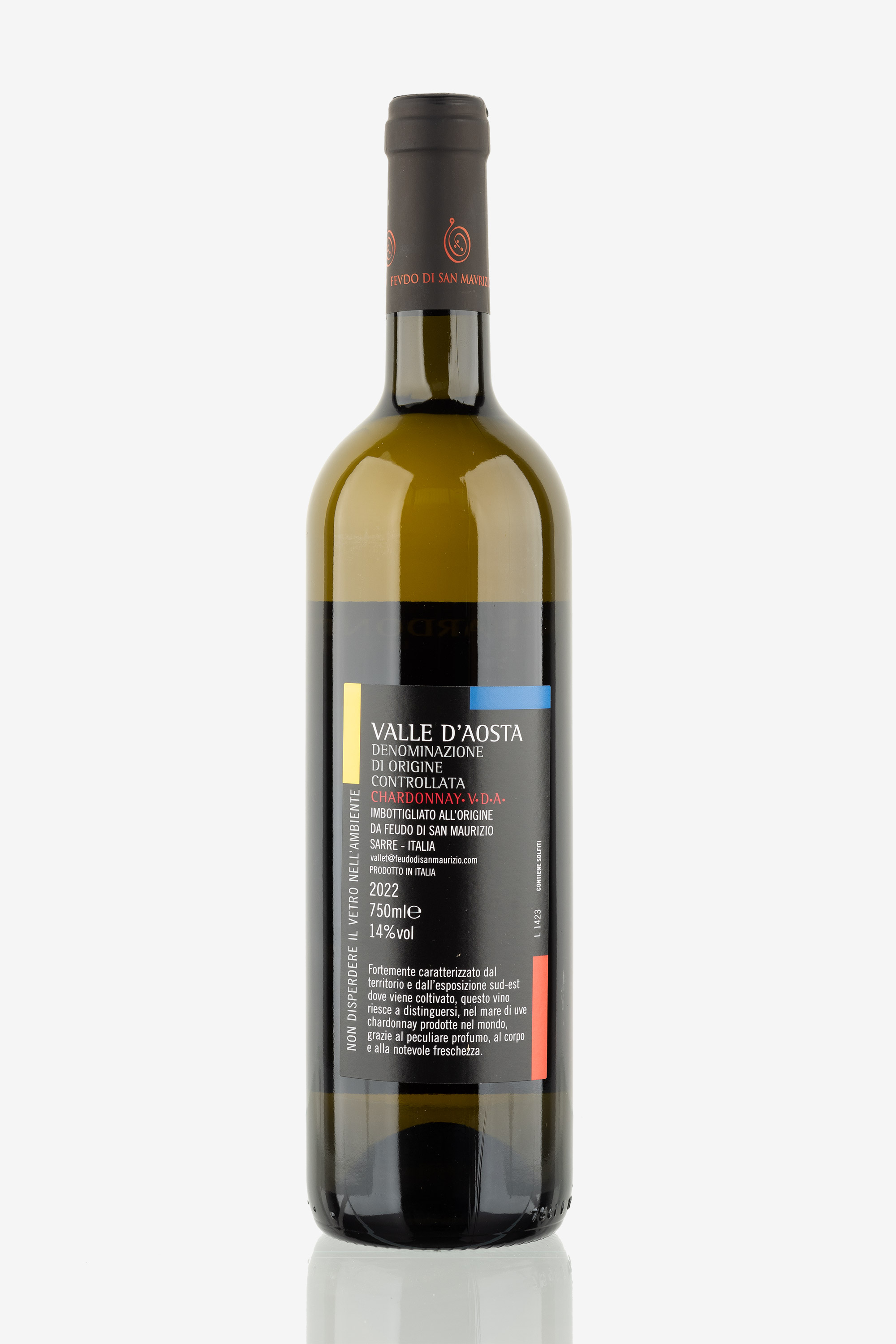 selected wine variant rear image