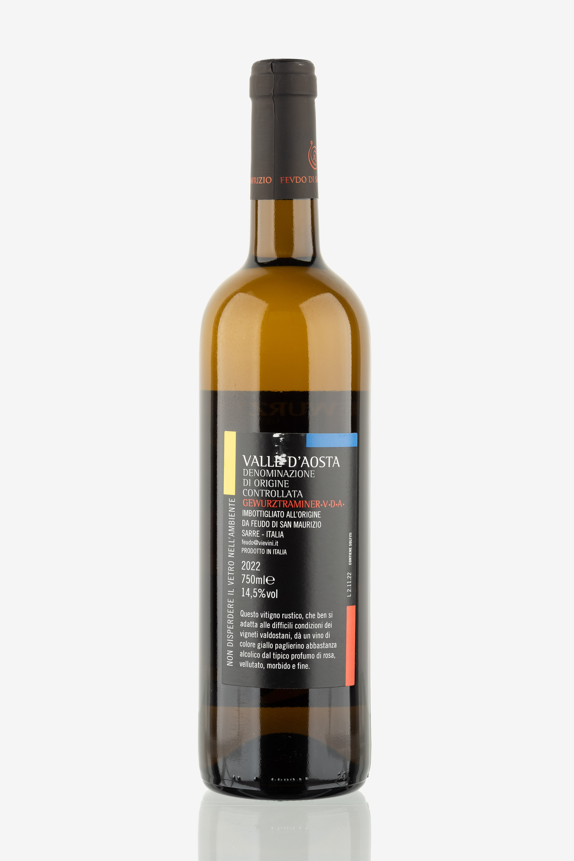 selected wine variant rear image