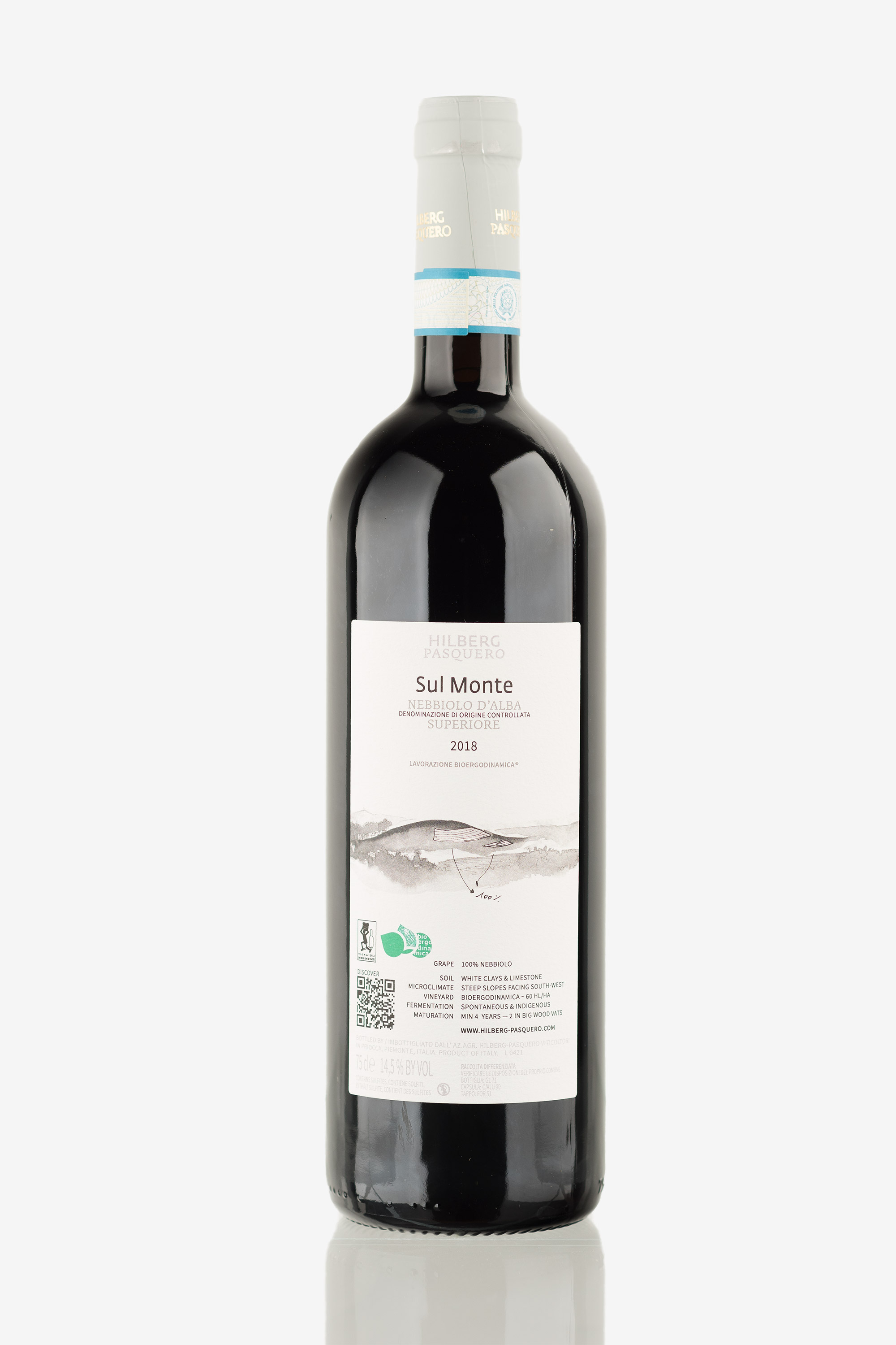 selected wine variant rear image