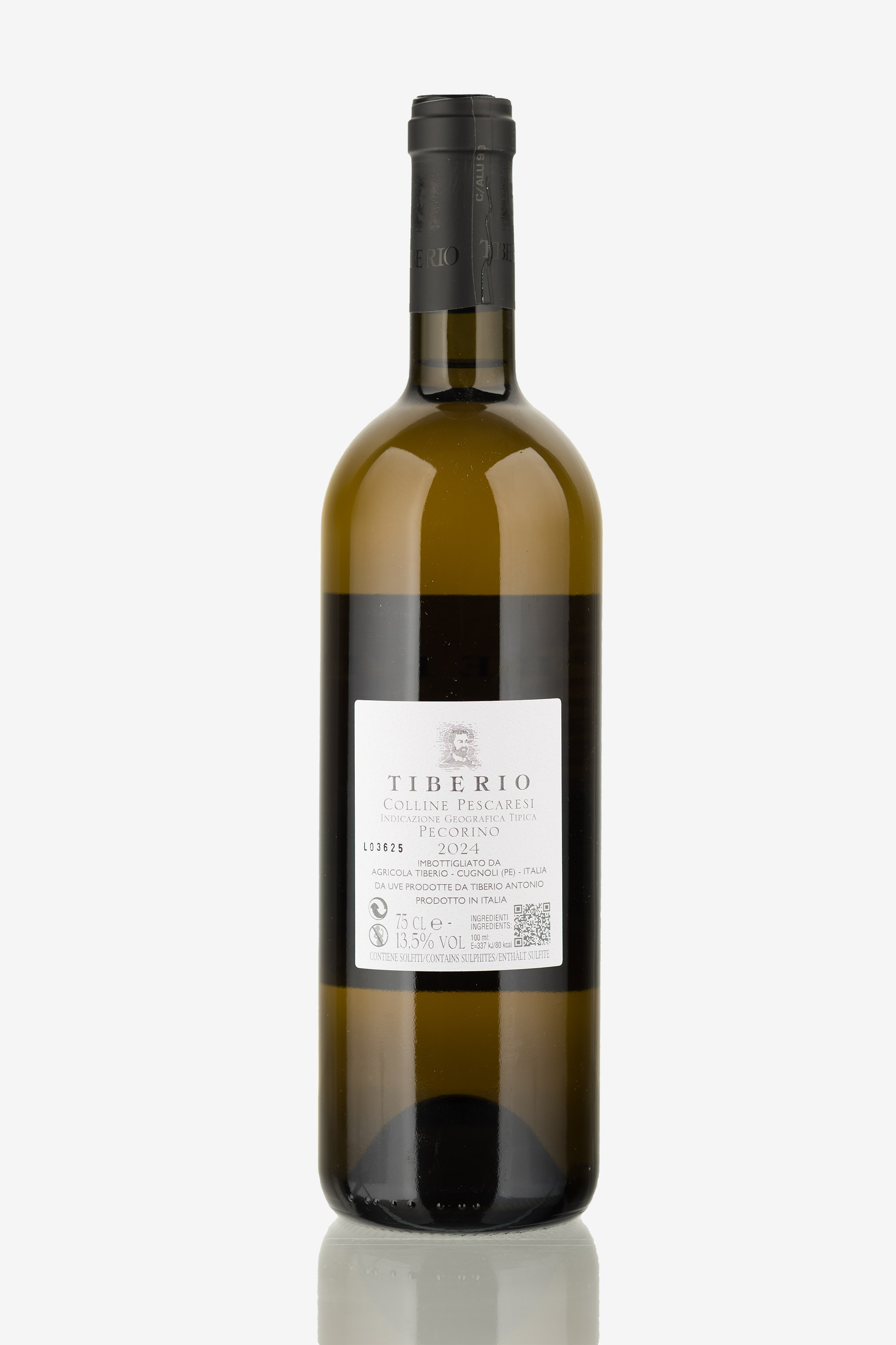 selected wine variant rear image
